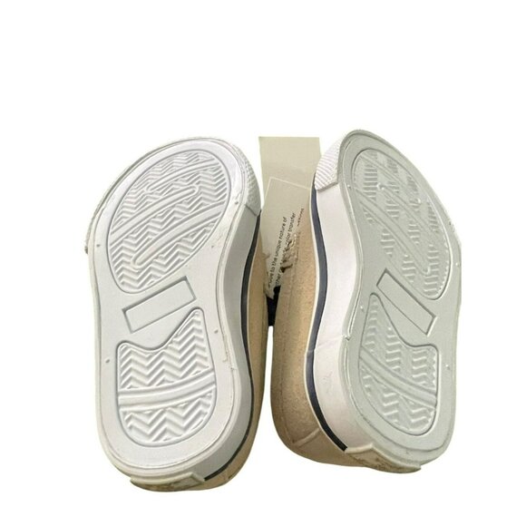 Janie & Jack $64 Tan Leather Suede Toddler Slip-On Loafers Size 6 - Picture 5 of 6